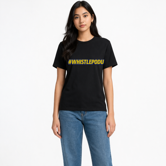 IPL CSK Fan Essential T-Shirt (UniSex) Play Hard, Cheer Harder! 🏏🔥