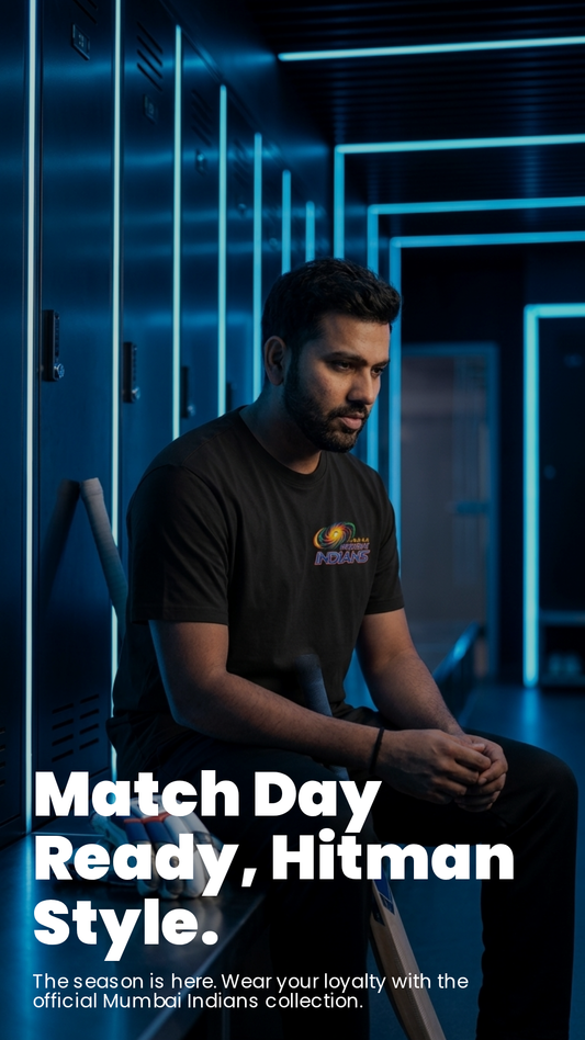 IPL MI HITMAN Fan Jersey T-Shirt (Uni-Sex)