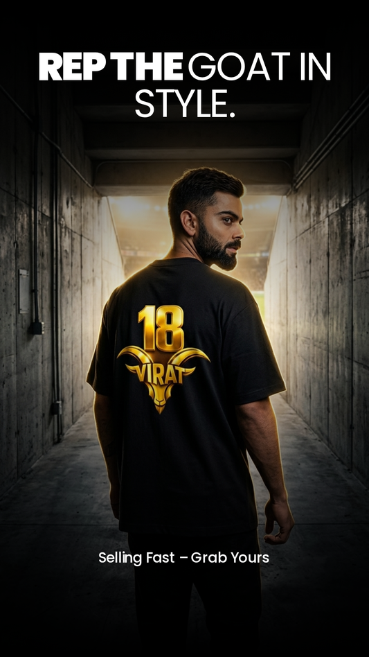 IPL RCB Virat Fan Jersey T-Shirt (Uni-Sex)