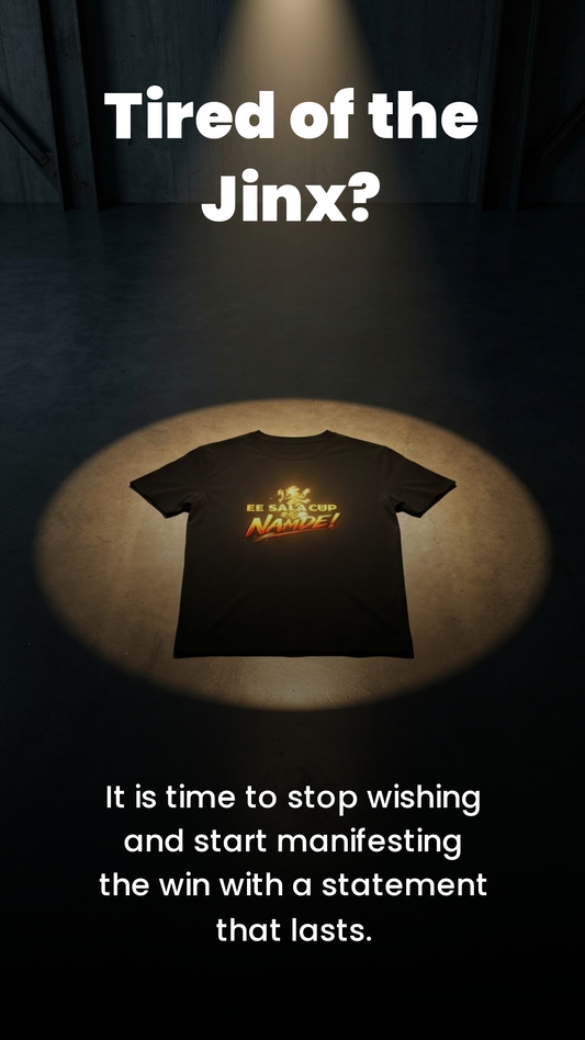 IPL RCB Fan Essential T-Shirt (UniSex) EE SALA CUM NAMDE Play Hard, Cheer Harder!