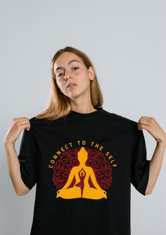 Connect To Self Yoga Unisex T-Shirt
