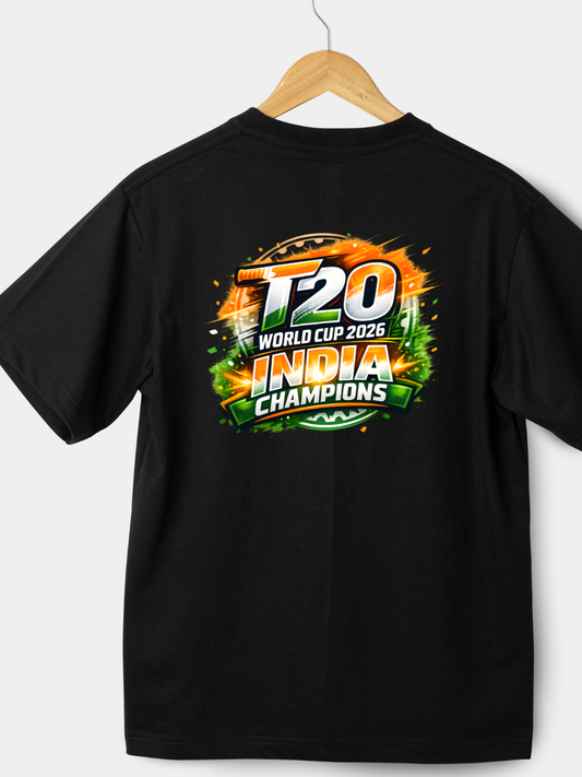 India T20 Champions Winner T-shirt